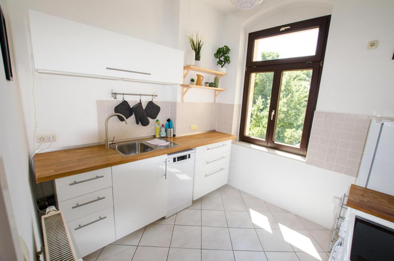 Apartmán Casarina - Stilvoller Altbau In Zentraler Lage Drážďany Exteriér fotografie