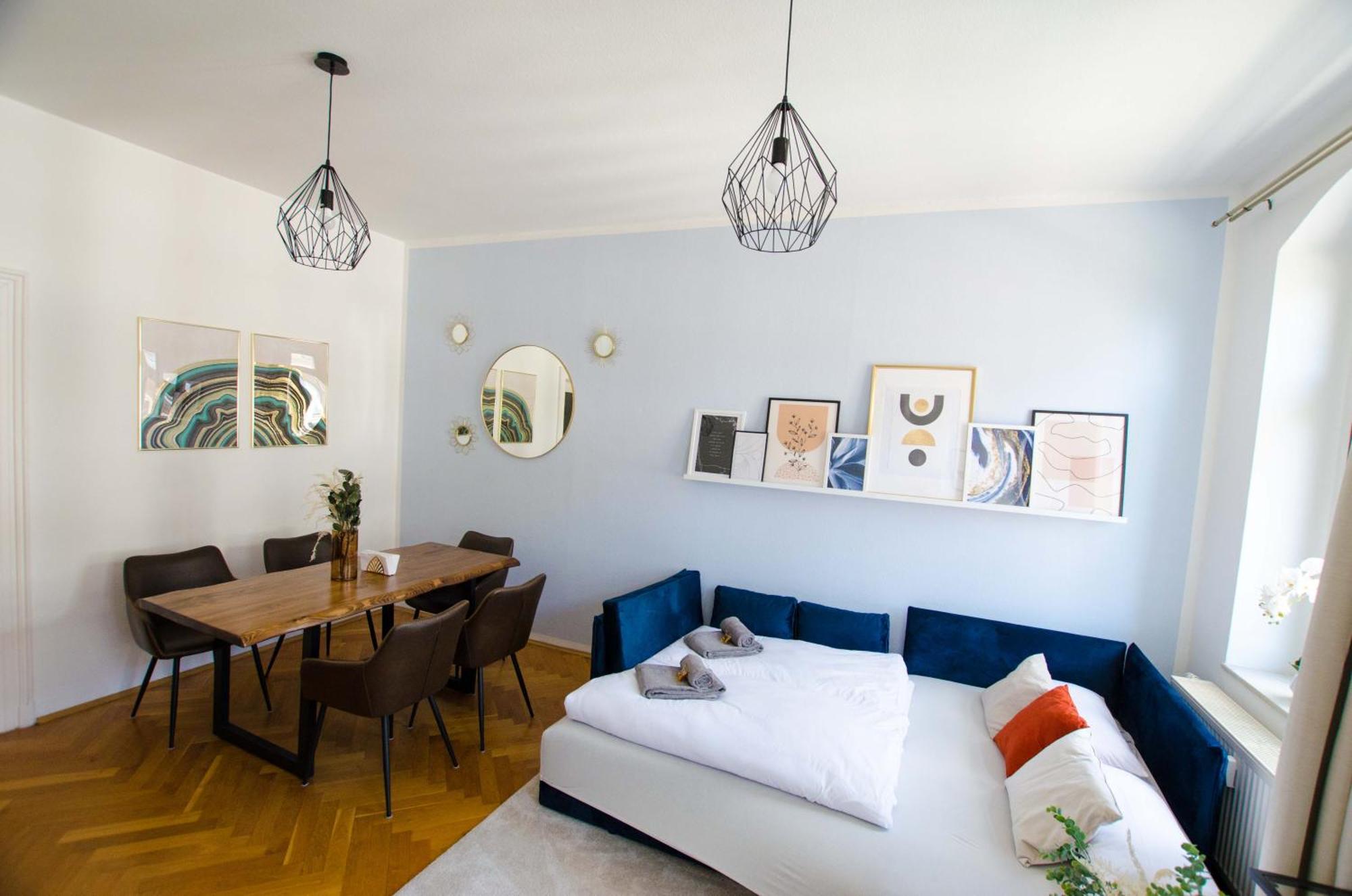 Apartmán Casarina - Stilvoller Altbau In Zentraler Lage Drážďany Exteriér fotografie